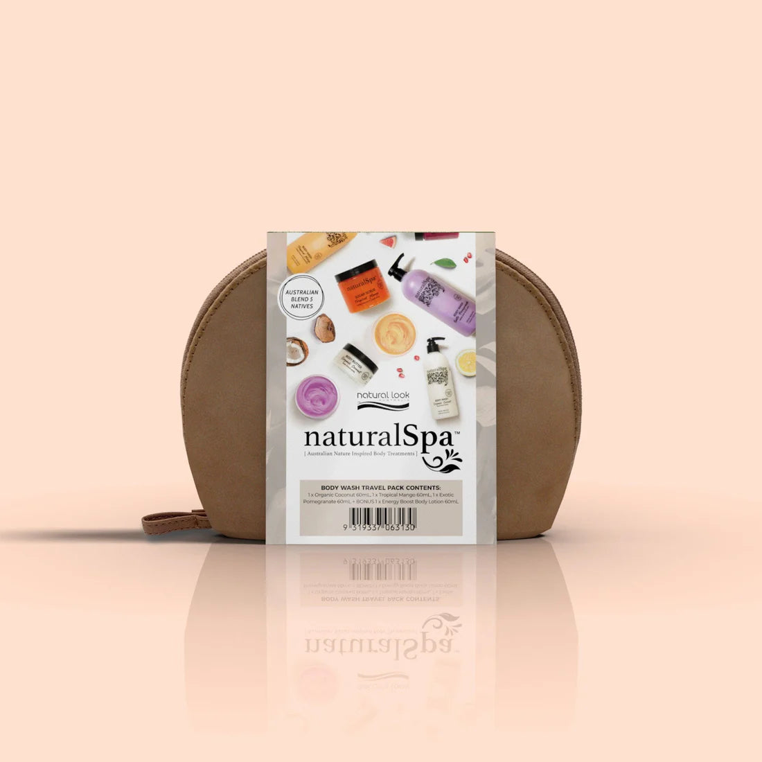 Travel pack - Natural Spa Fruit Extracts Body Wash Pack