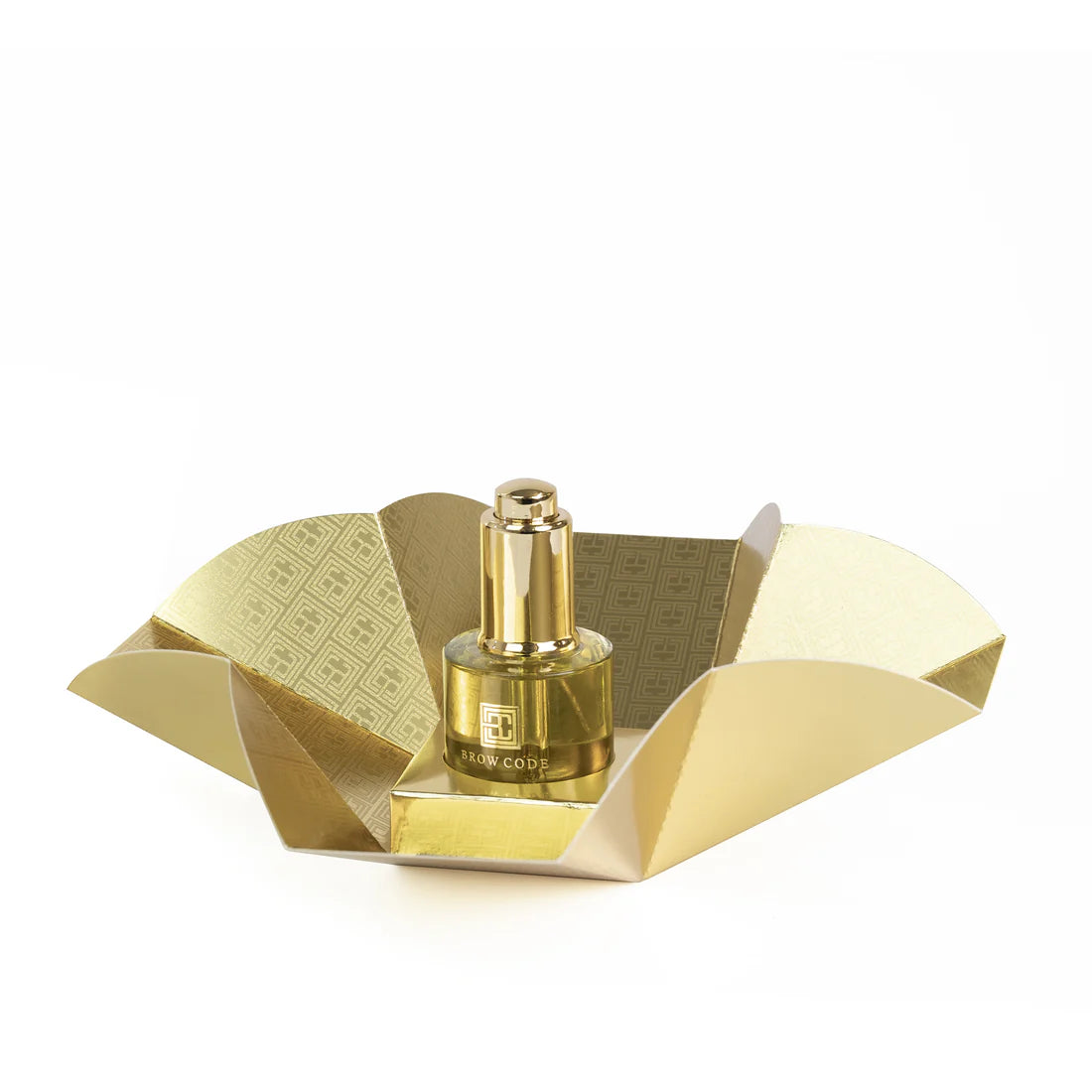 Brow Code Growth Oil | Nourishing Growth Oil 30ml Opened product packaging