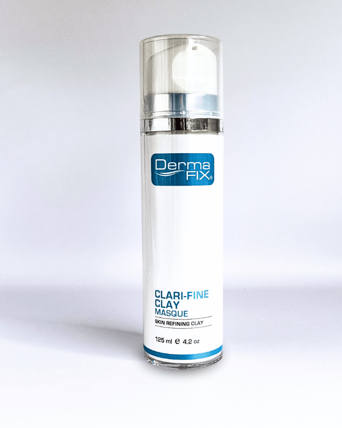 Gentle clay masque to cleanse without drying in dermafix kit