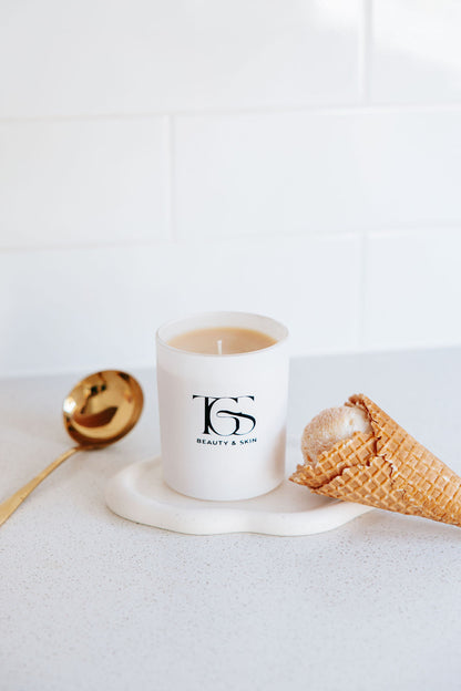 TGS Caramel Vanilla Soy Candle