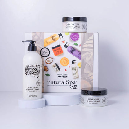 NaturalSpa Fruit Extracts Organic Coconut Gift Pack