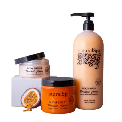 NaturalSpa Fruit Extracts Tropical Mango Gift Pack