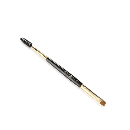 Brow Code 122 Define & Line angled eyebrow brush tip for precision application with gels and pomades.