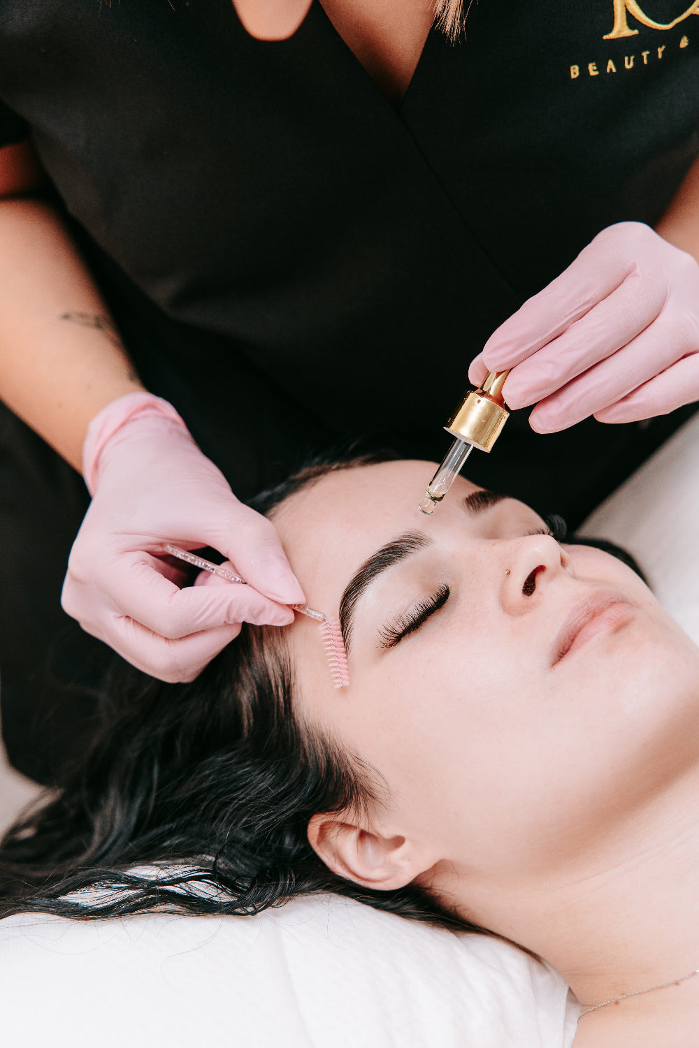 Brow Lamination Bundle treatment including lash colour and express facial at TGS Beauty & Skin Perth