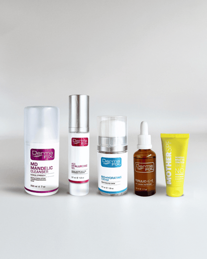 DermaFix Essentials Skincare Kit – Daily Hydrating & Brightening Routine