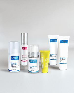 dermafix skincare recovery kit for healing skin barrier after microneedling treatment